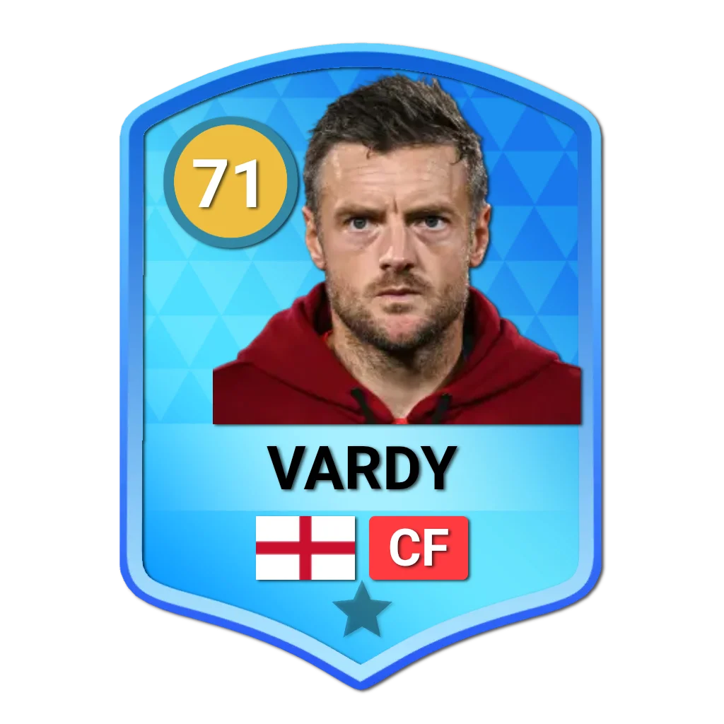 Jamie Vardy DLS 26 Card