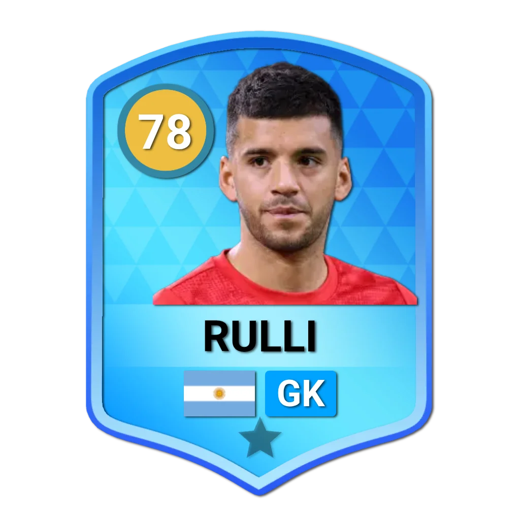 Gerónimo Rulli DLS 26 Card