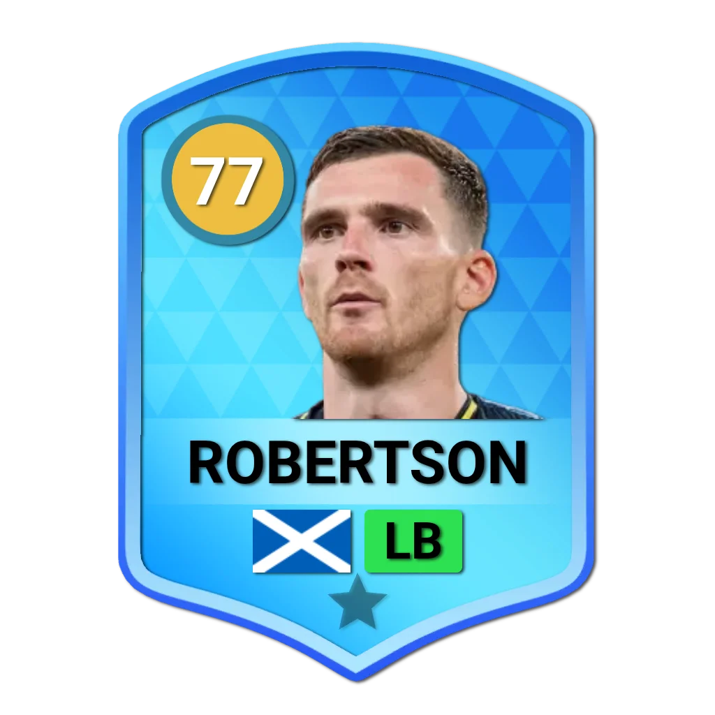 Andrew Robertson DLS 26 Card