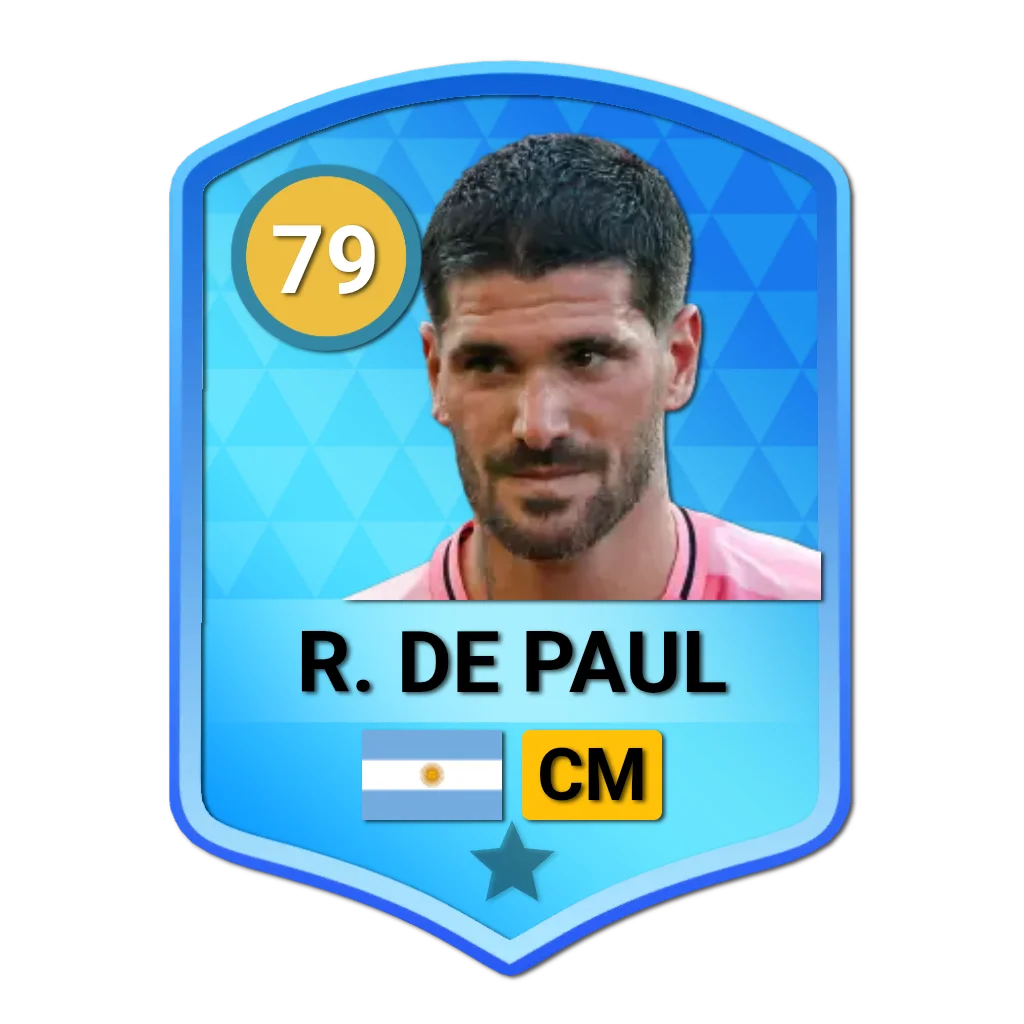 Rodrigo De Paul DLS 26 Card