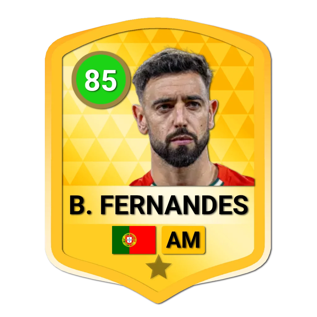Bruno Fernandes DLS 26 Card