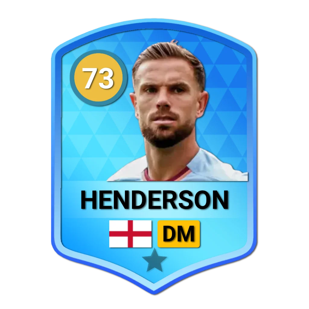 Jordan Henderson DLS 26 Card