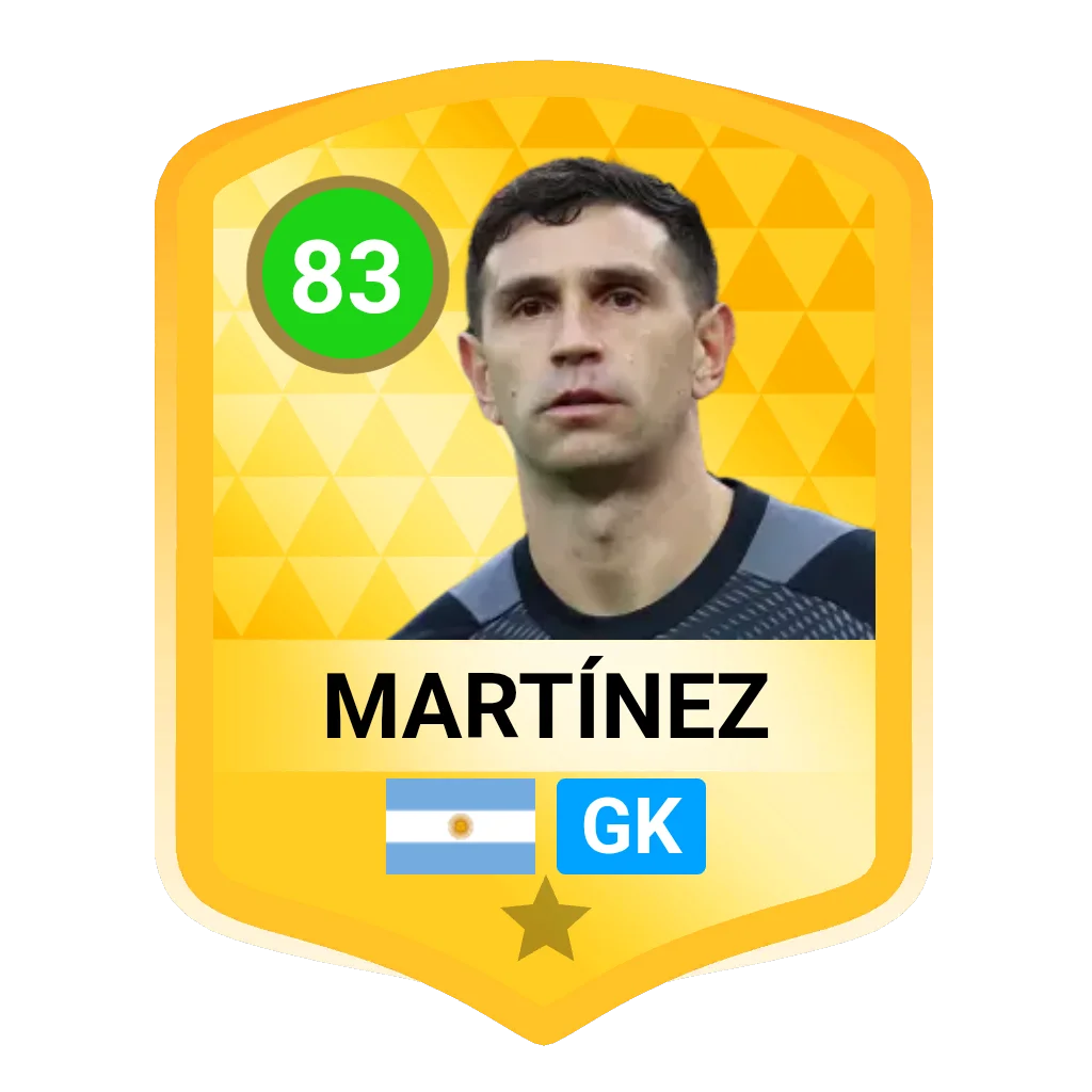 Emiliano Martínez DLS 26 Card