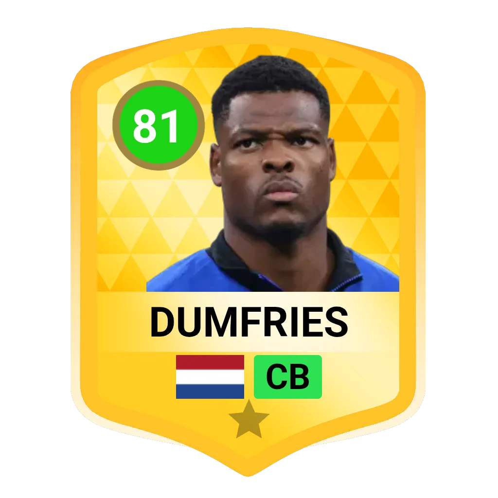Denzel Dumfries DLS 26 Card