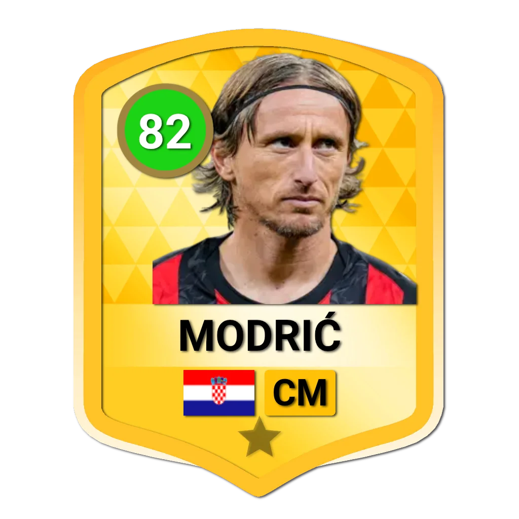 Luka Modrić DLS 26 Card