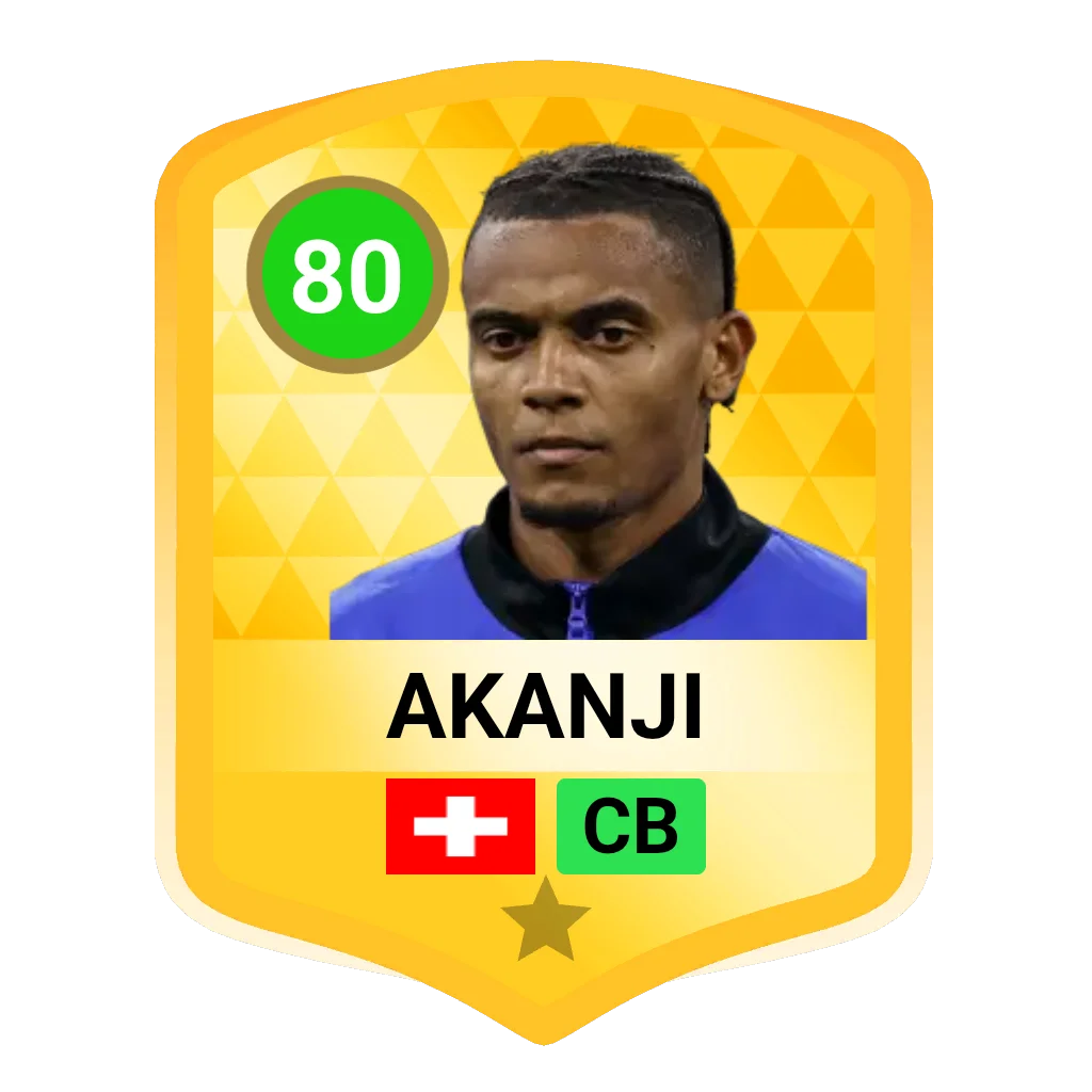 Manuel Akanji DLS 26 Card