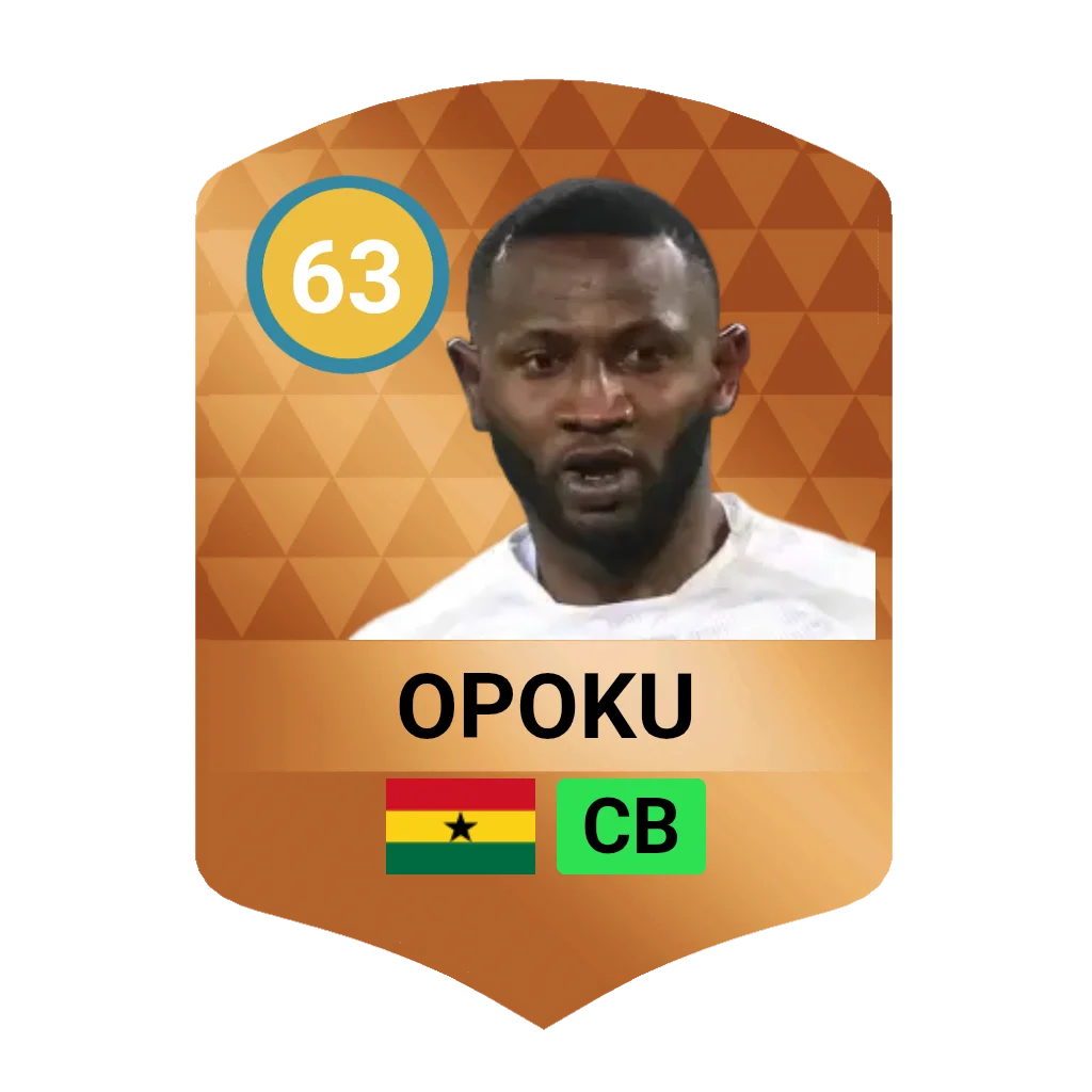 Nicholas Opoku DLS 26 Card