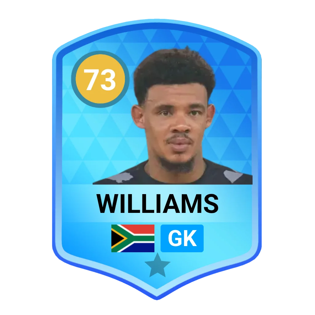 Ronwen Williams DLS 26 Card
