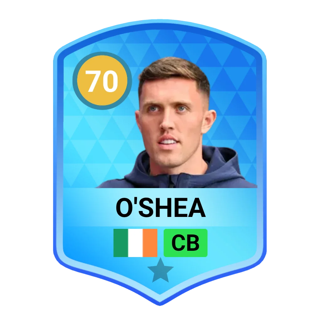 Dara O'Shea DLS 26 Card