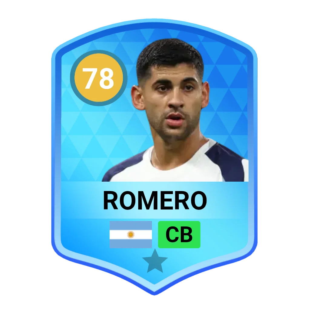 Cristian Romero DLS 26 Card