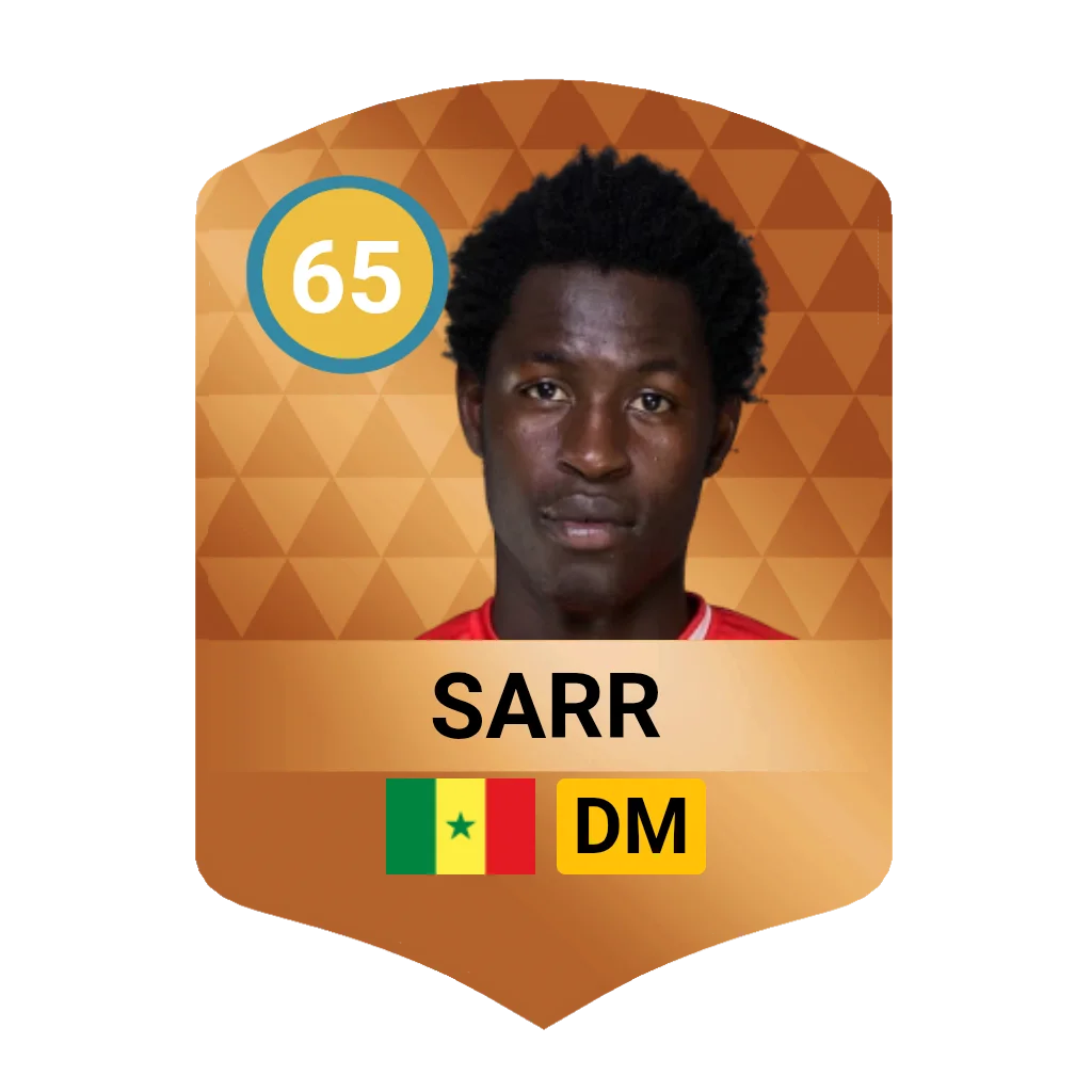 Sidy Sarr DLS 26 Card