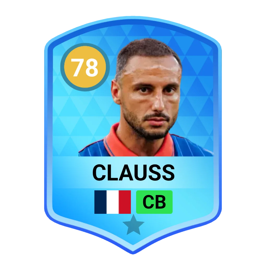 Jonathan Clauss DLS 26 Card