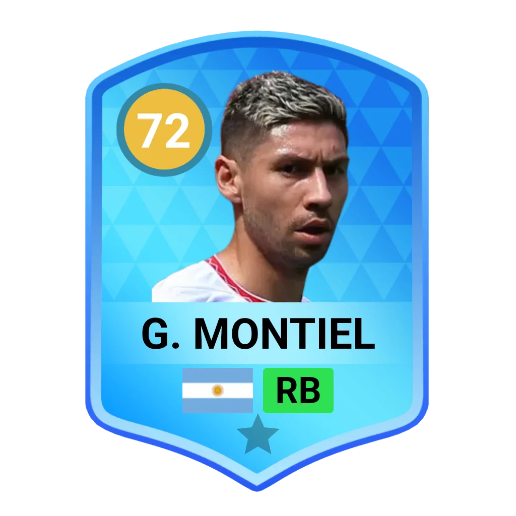 Gonzalo Montiel DLS 26 Card