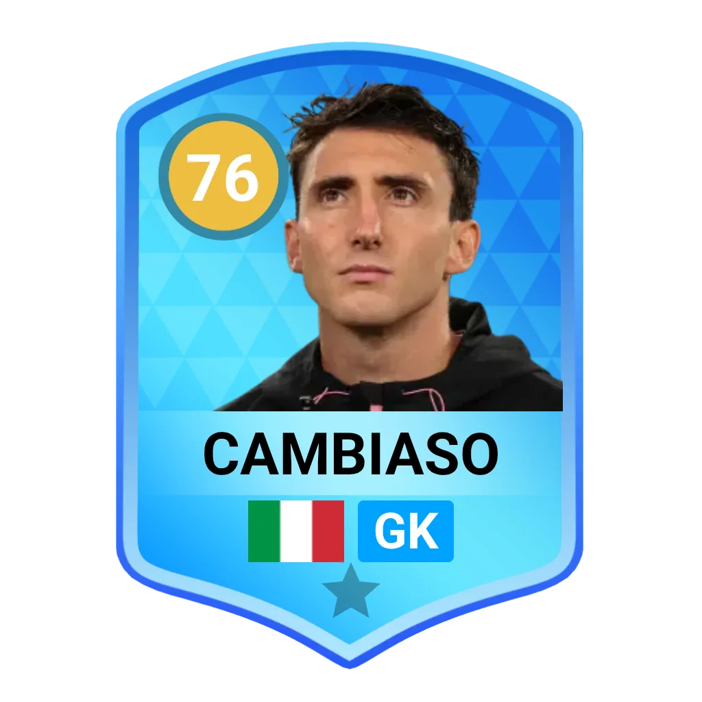 Andrea Cambiaso DLS 26 Card