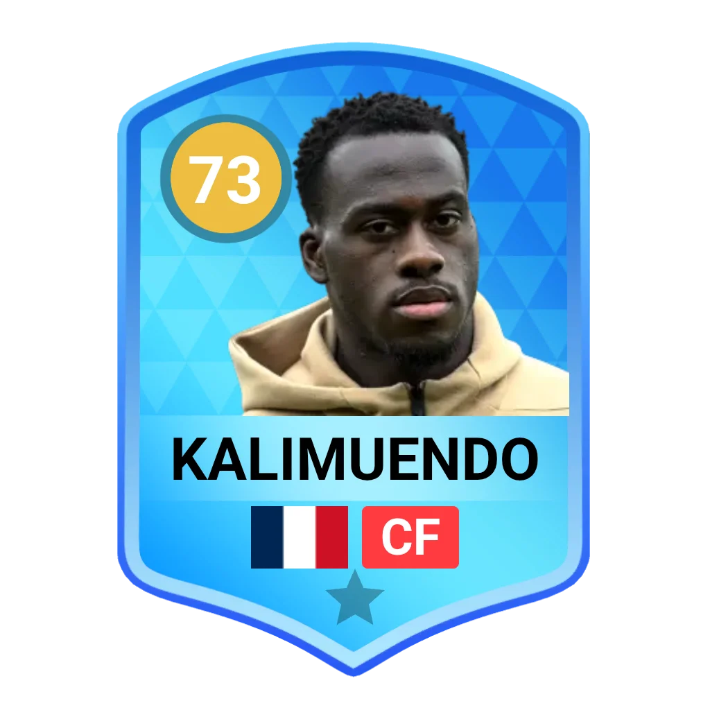 Arnaud Kalimuendo DLS 26 Card