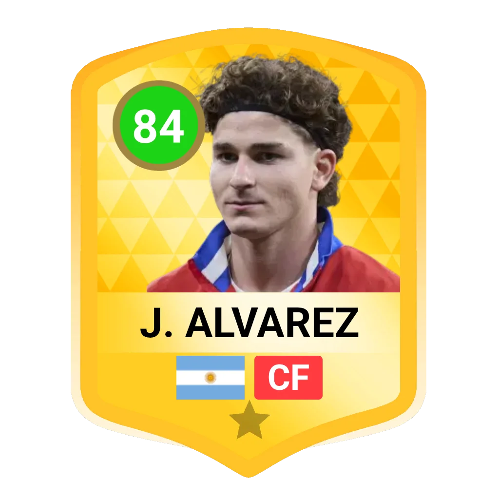 Julián Alvarez DLS 26 Card