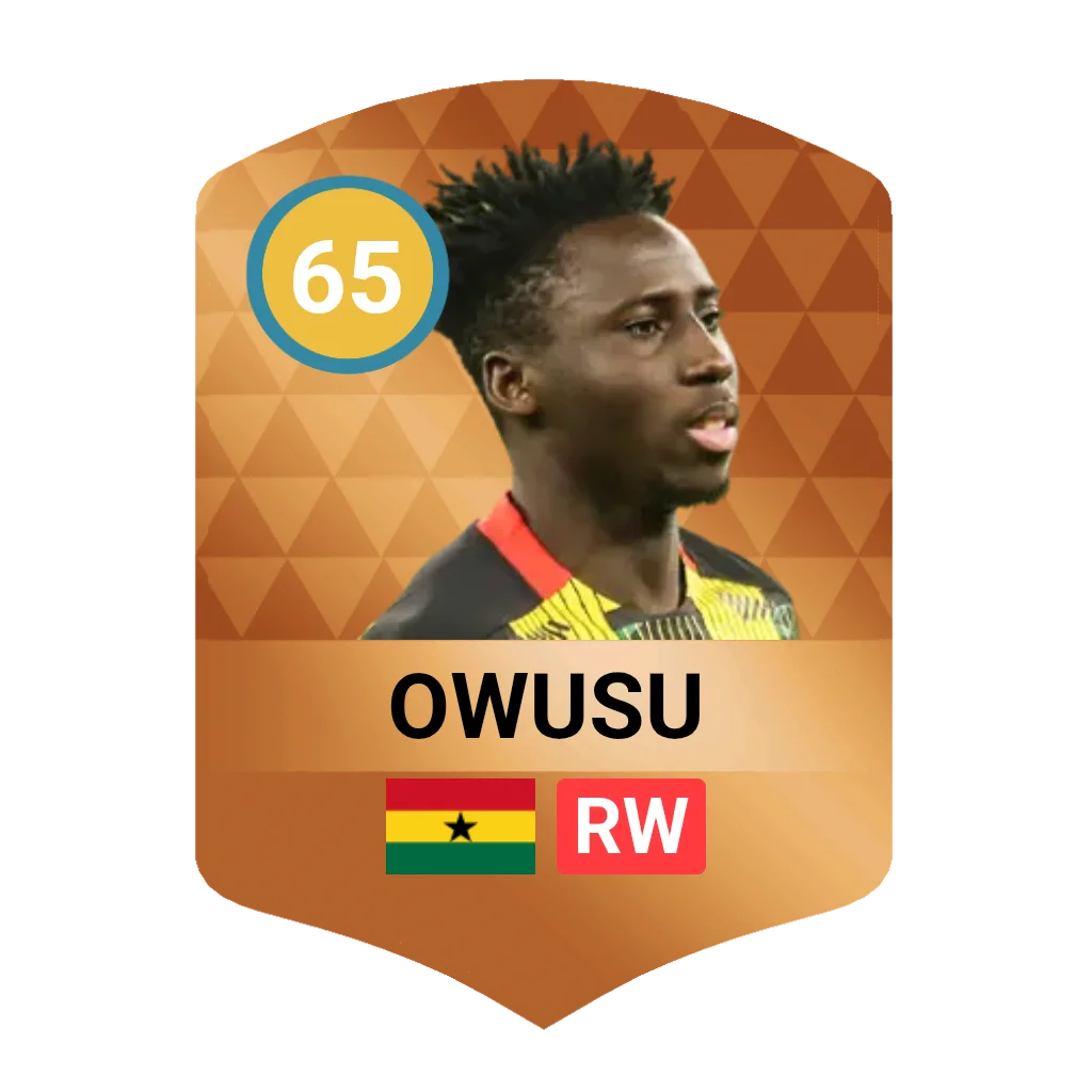 Samuel Owusu DLS 26 Card