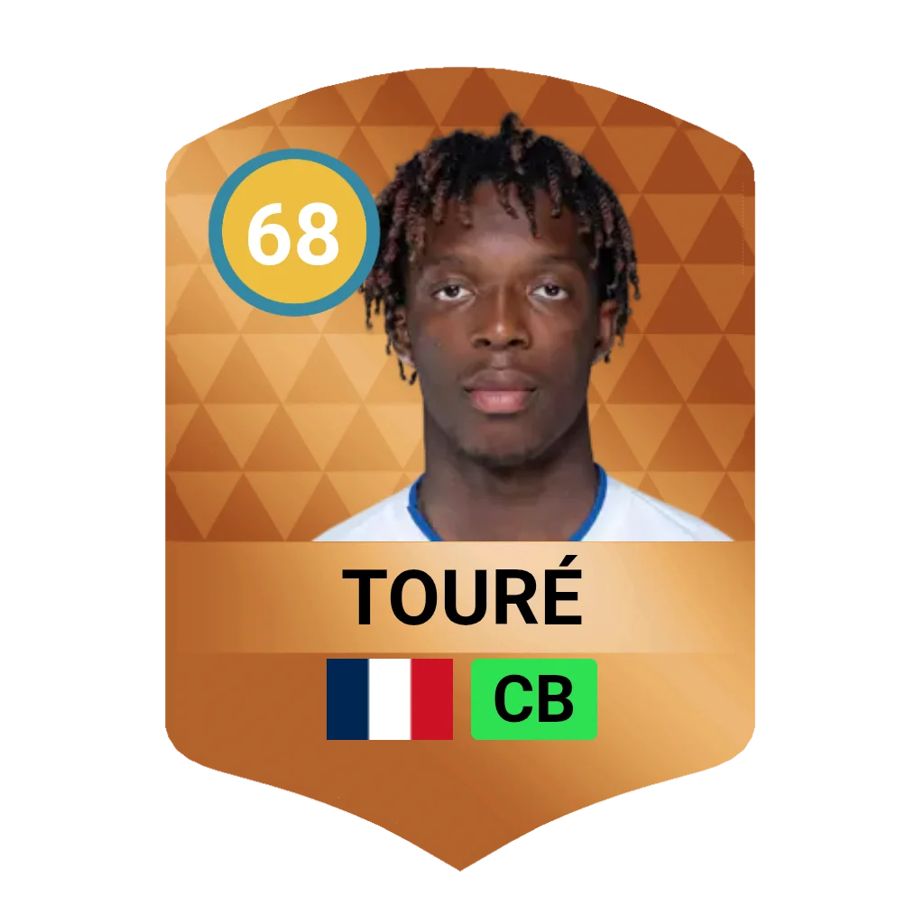 Isaak Touré DLS 26 Card