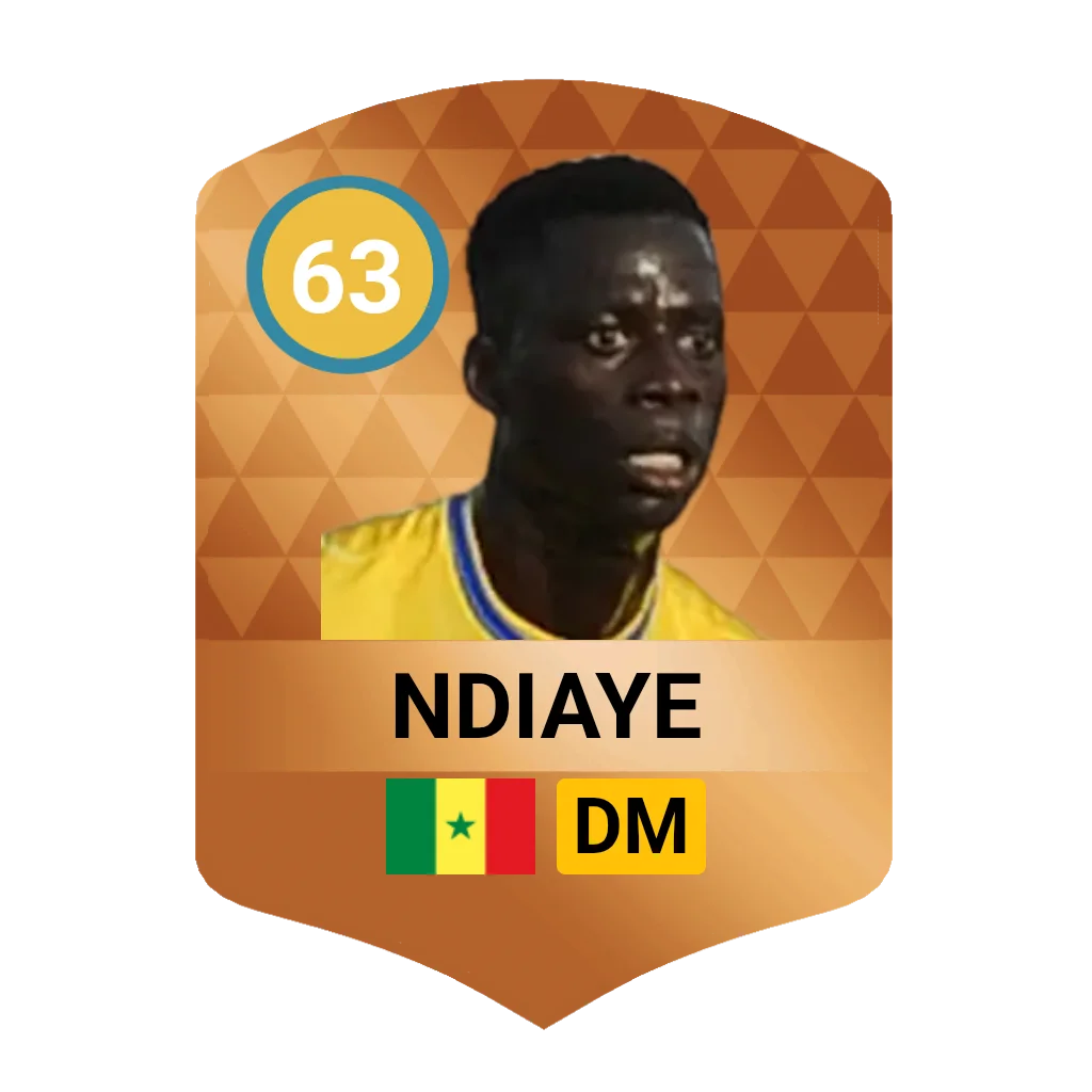 Mor Ndiaye DLS 26 Card