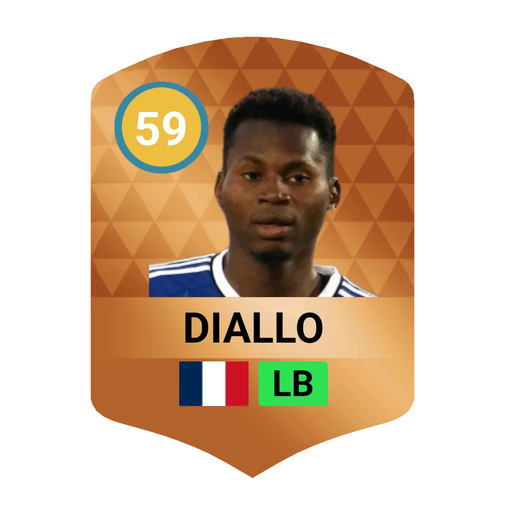 Baila Diallo DLS 26 Card