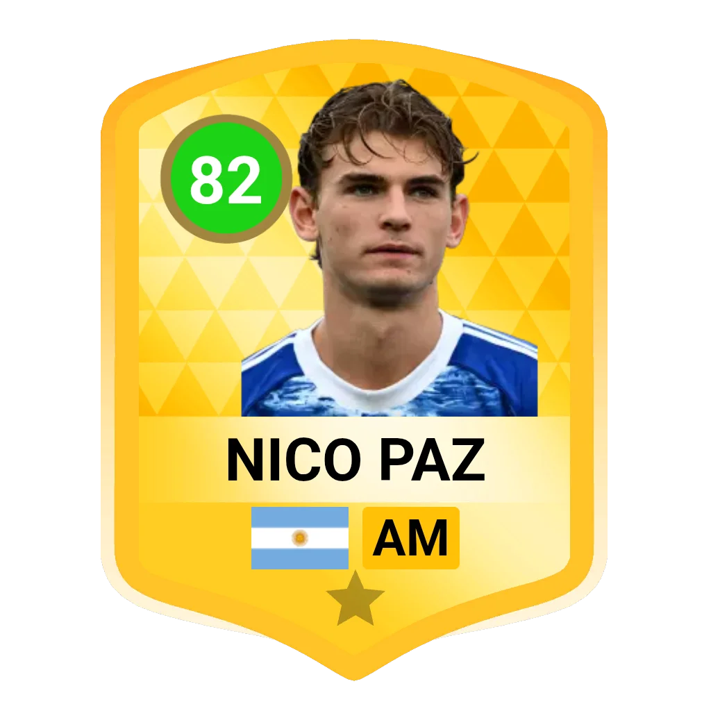Nico Paz DLS 26 Card