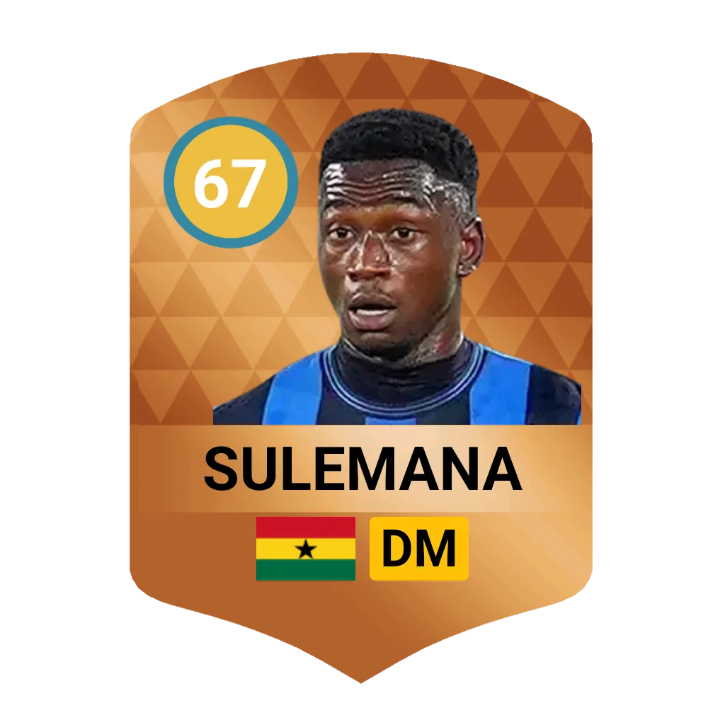 Ibrahim Sulemana DLS 26 Card