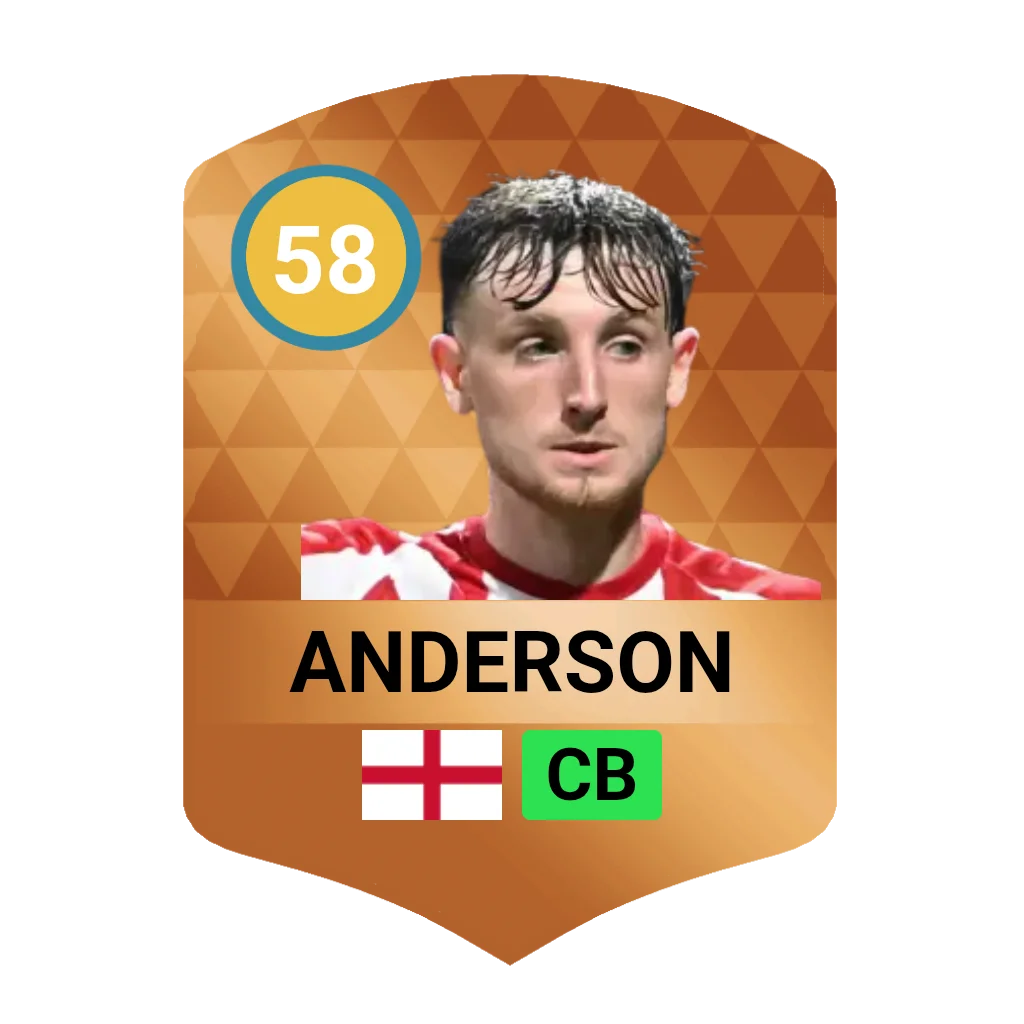 Joe Anderson DLS 26 Card