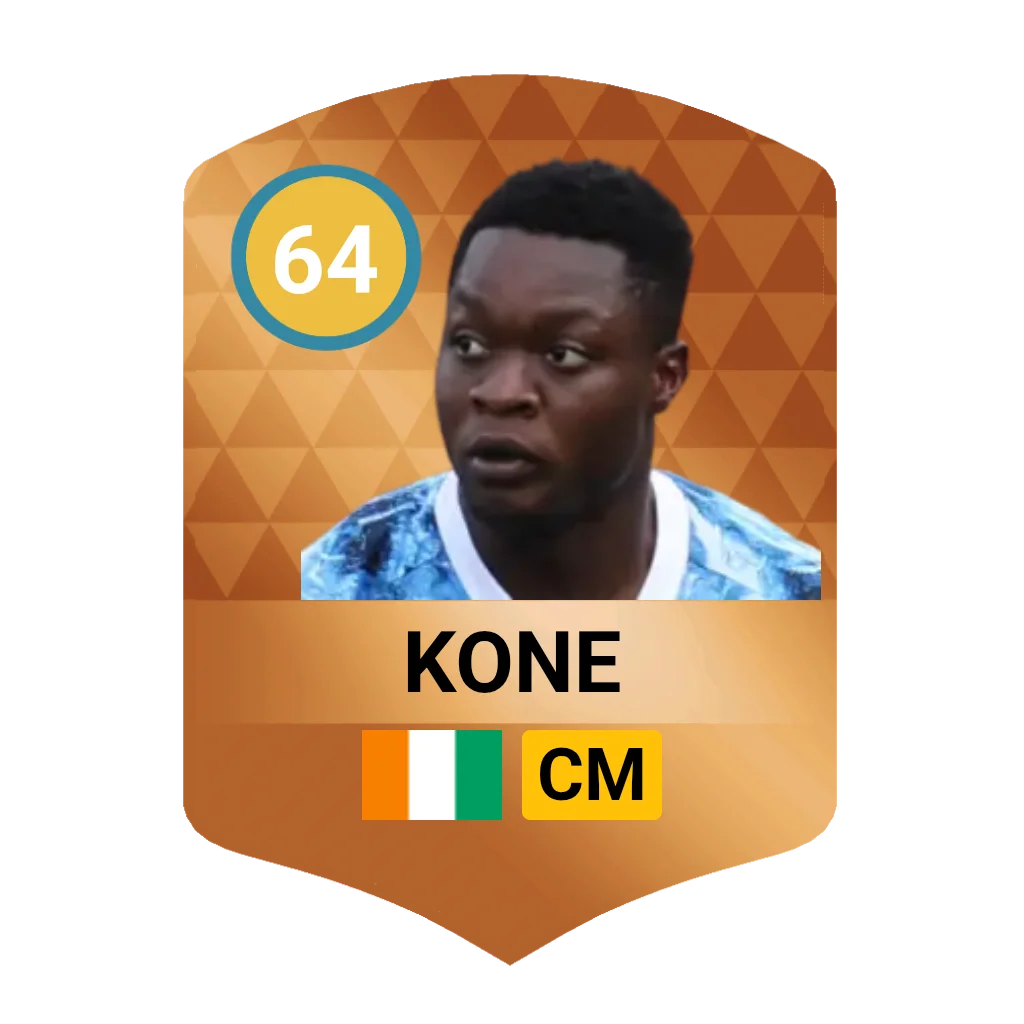 Ben Lhassine Kone DLS 26 Card