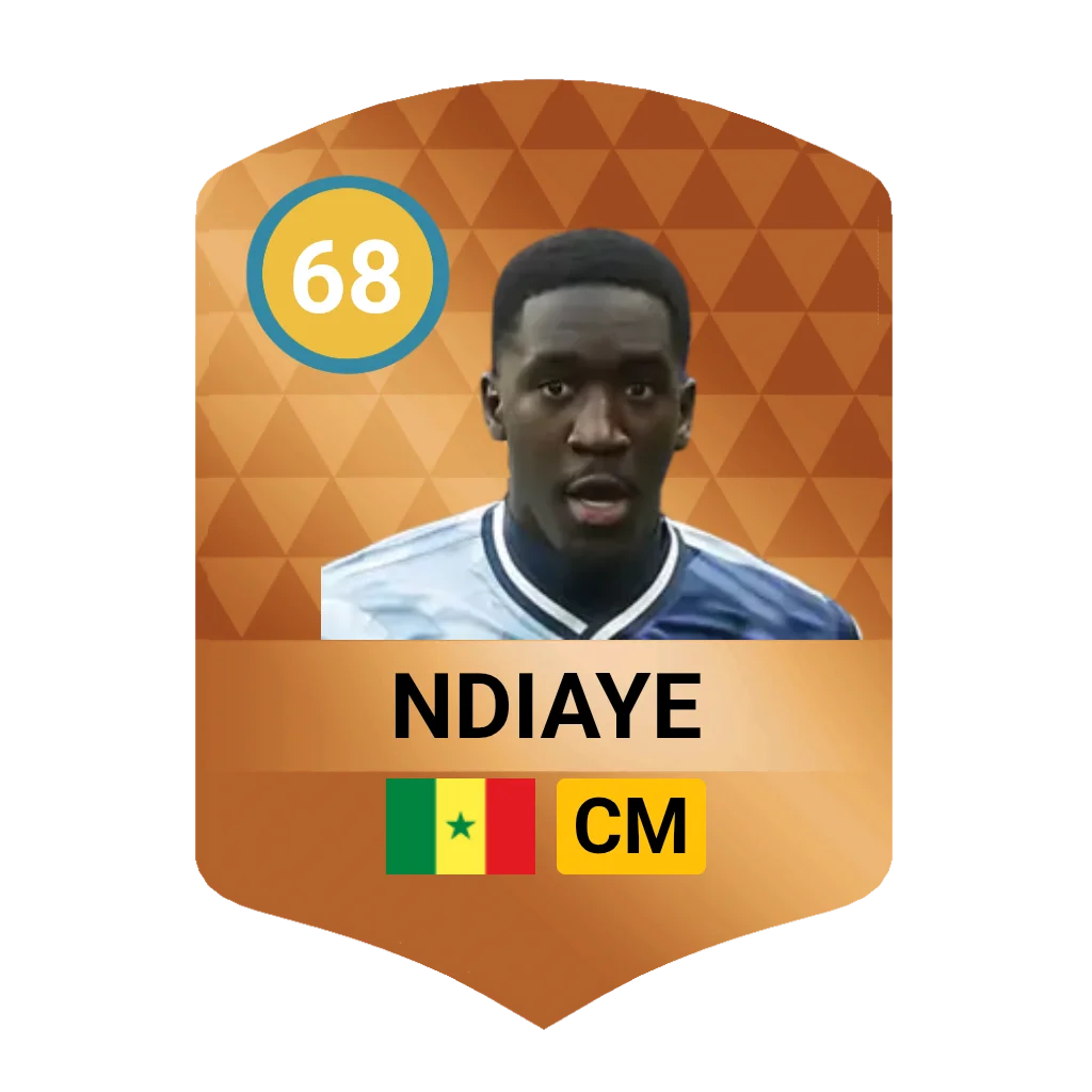 Rassoul Ndiaye DLS 26 Card
