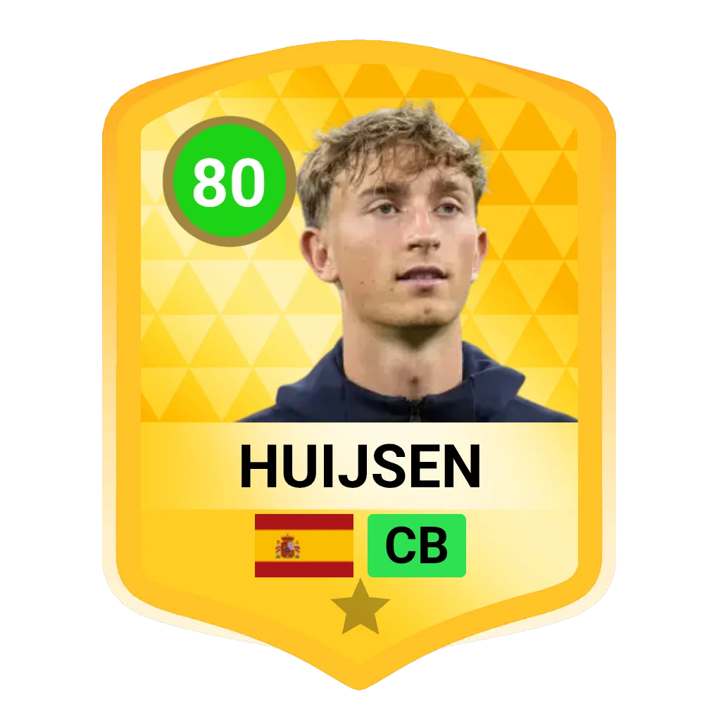 Dean Huijsen DLS 26 Card