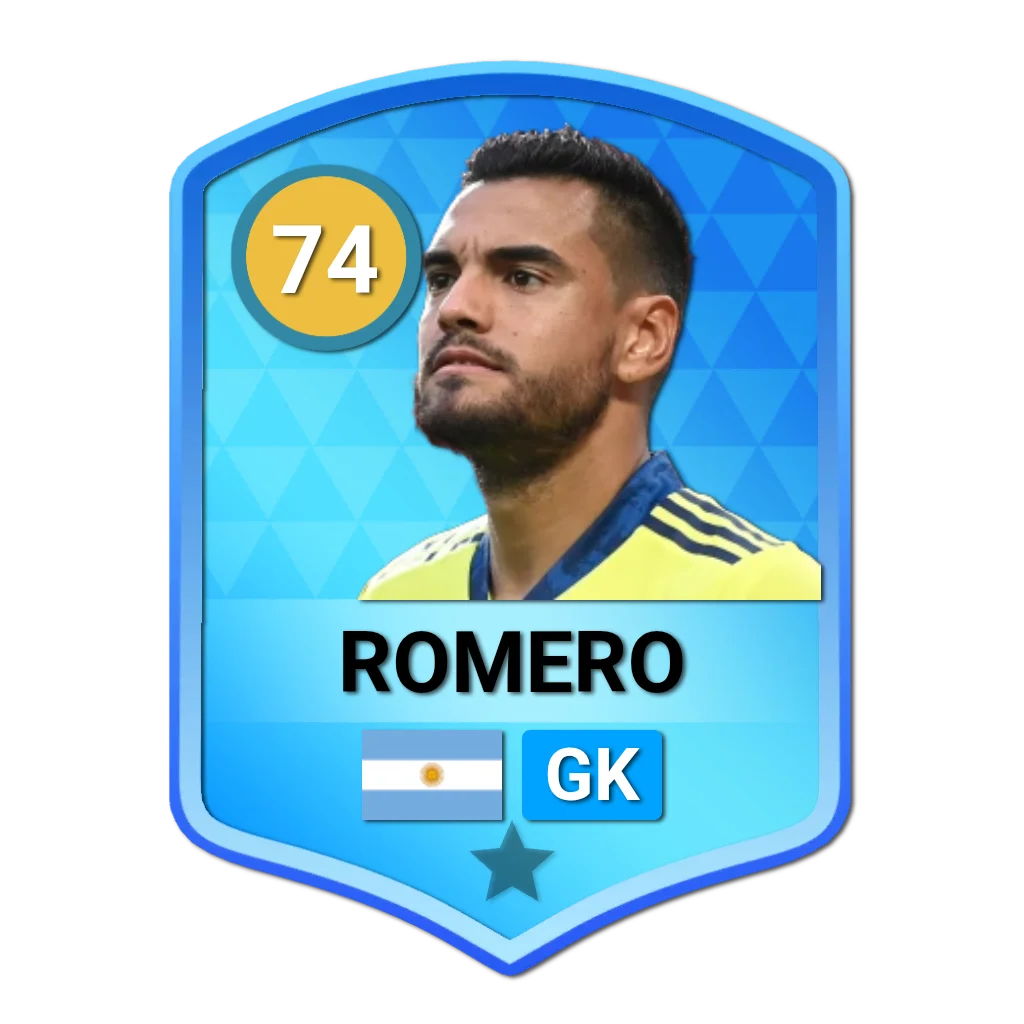 Sergio Romero DLS 26 Card