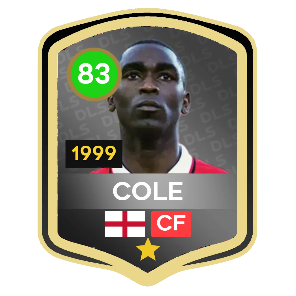 Andy Cole DLS 26 Card