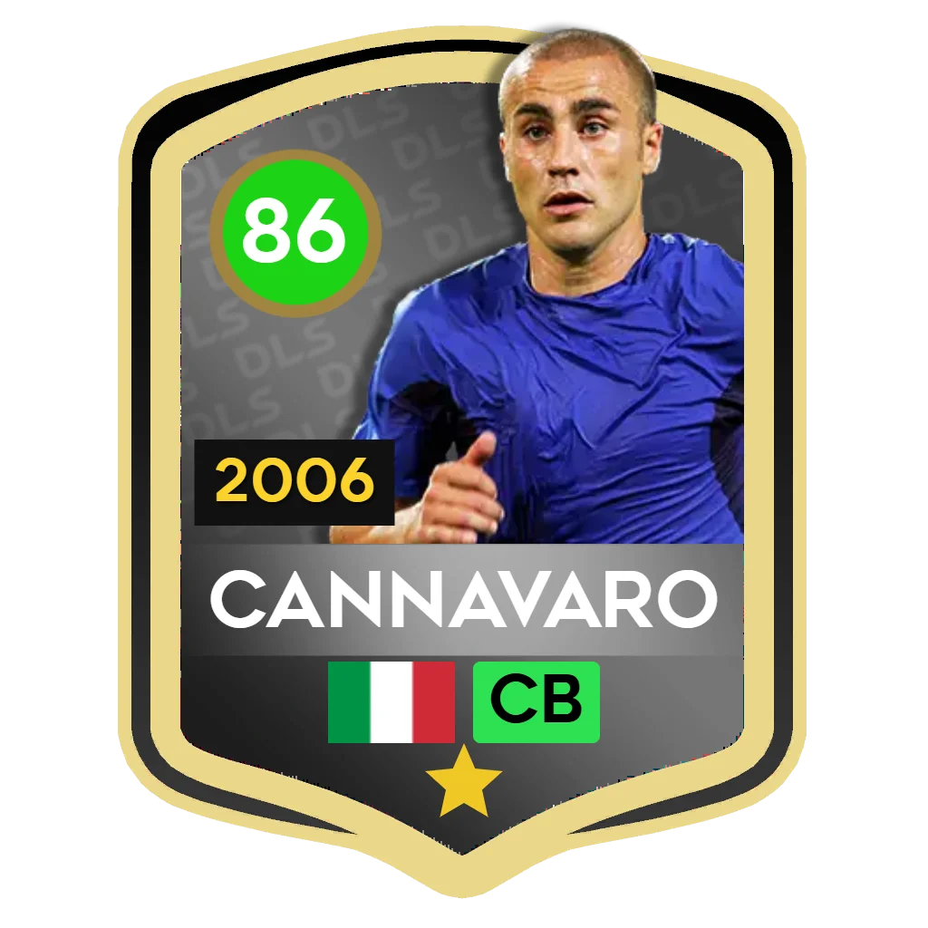 Fabio Cannavaro DLS 26 Card