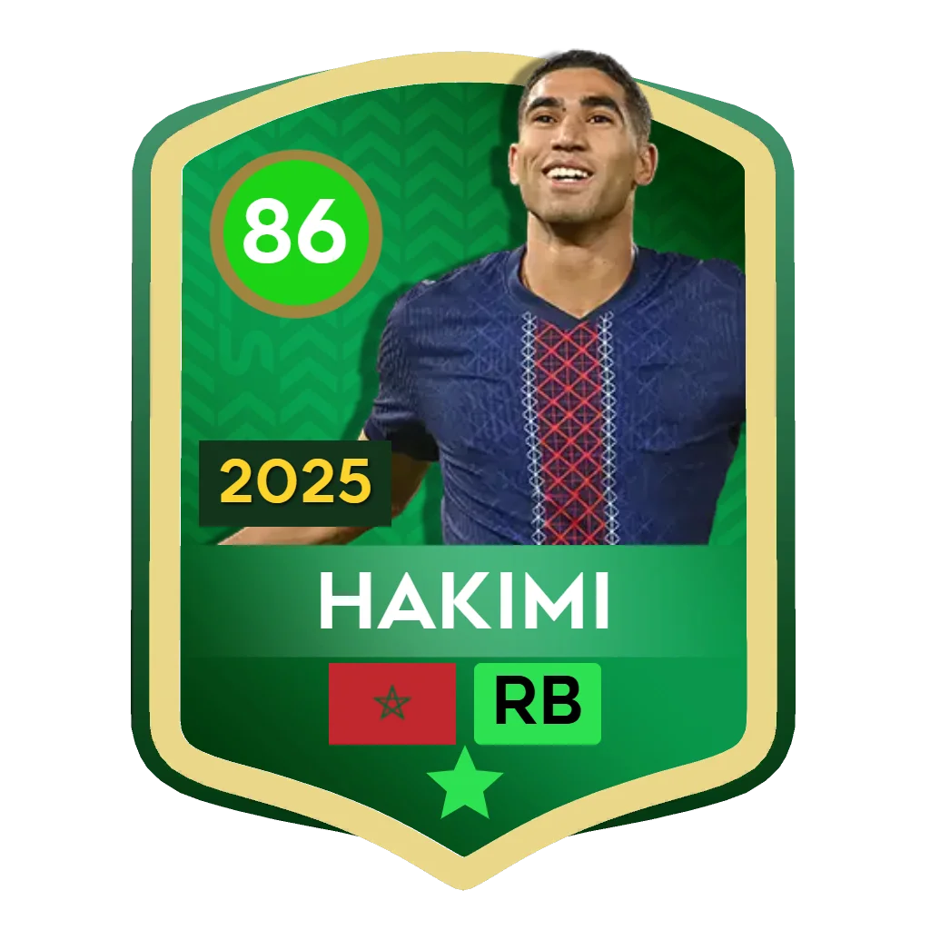 Achraf Hakimi DLS 26 Card
