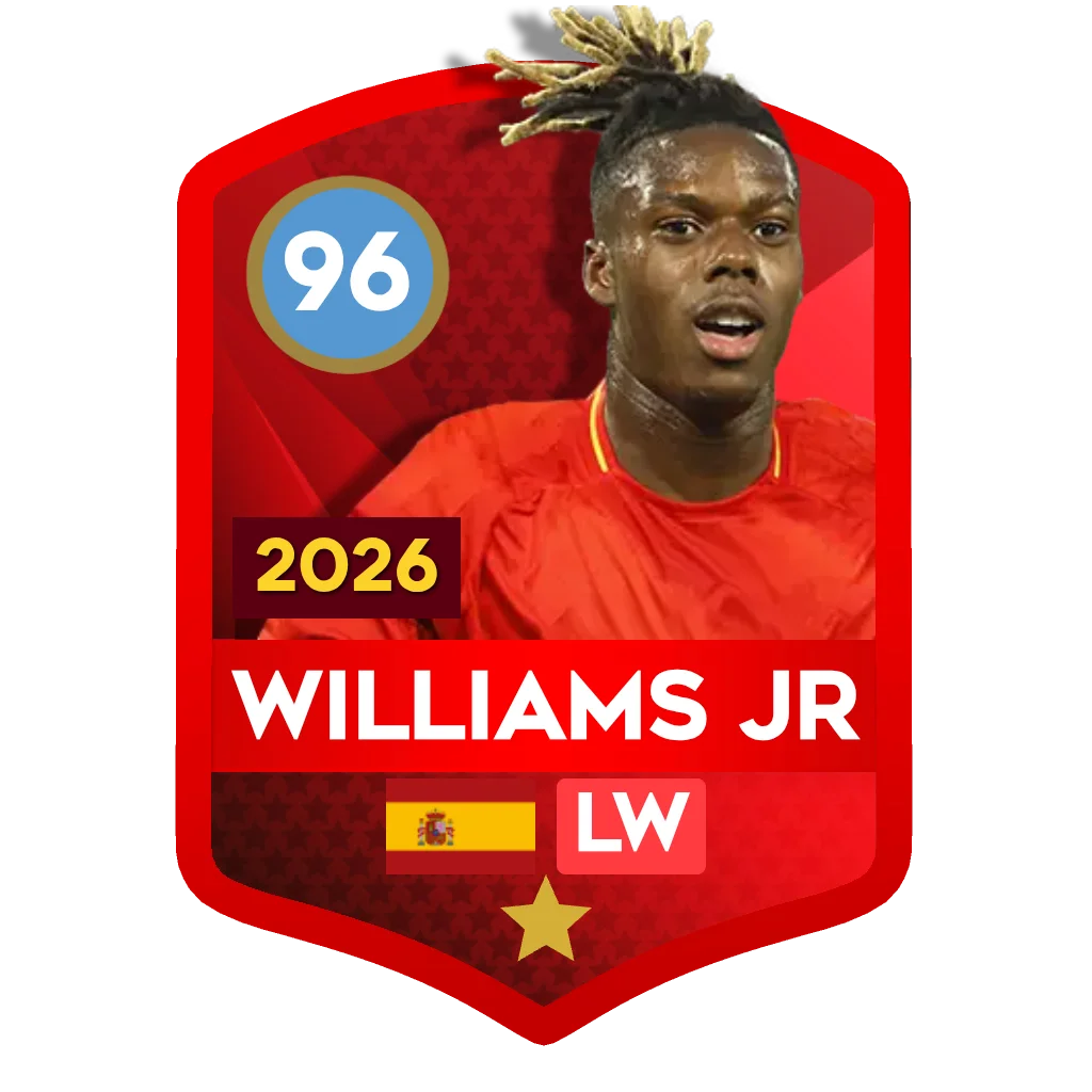 Nico Williams Dynamic Star