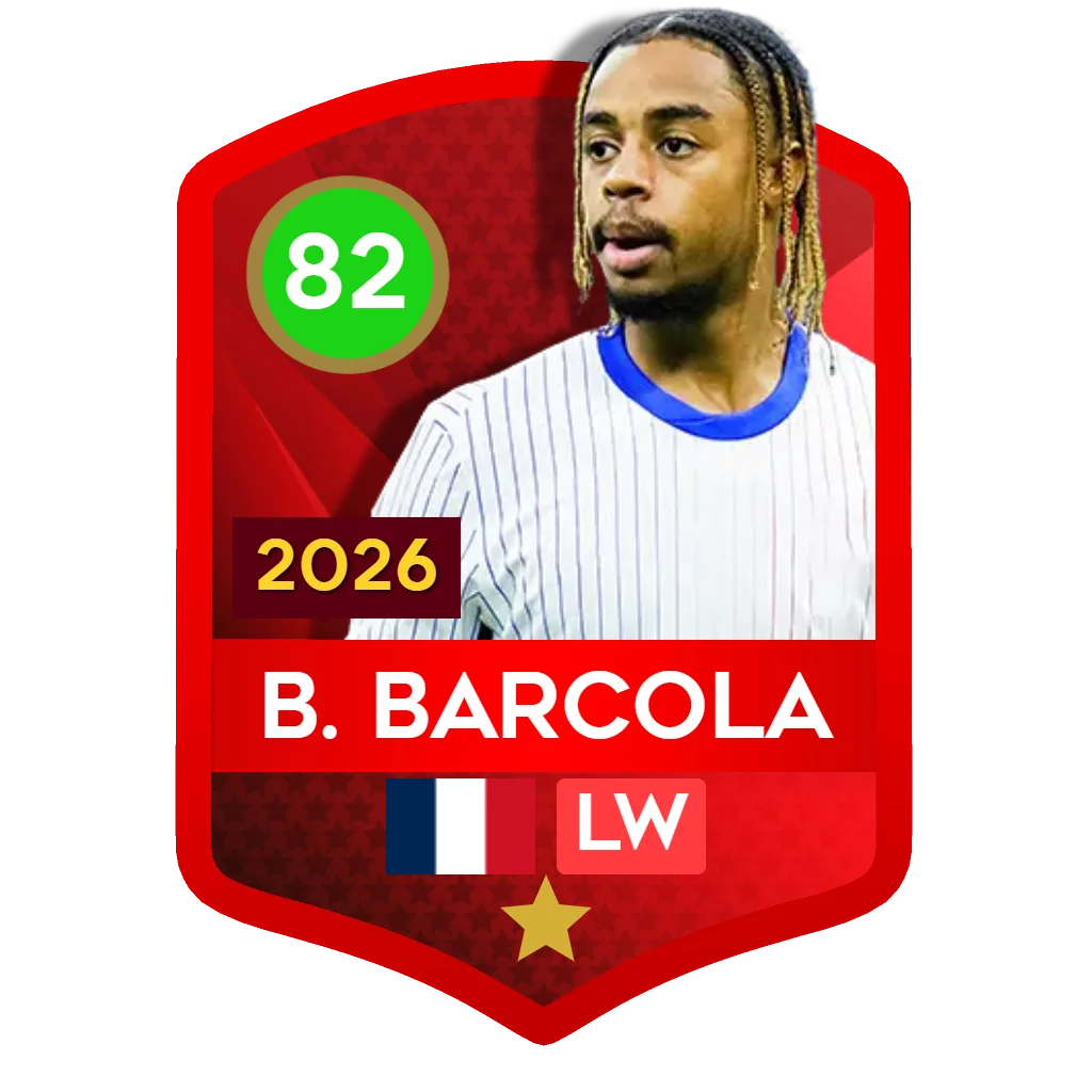 Bradley Barcola DLS 26 Card