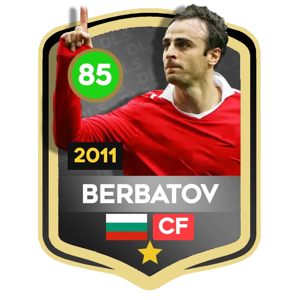 Dimitar Berbatov DLS 26 Card