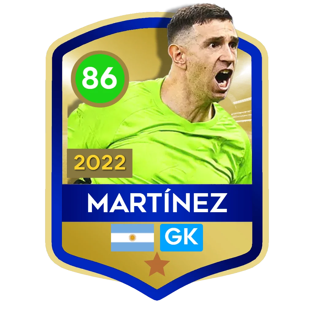 Emiliano Martínez DLS 26 Card