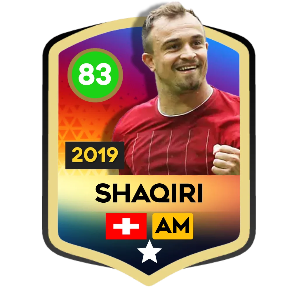 Xherdan Shaqiri DLS 26 Card