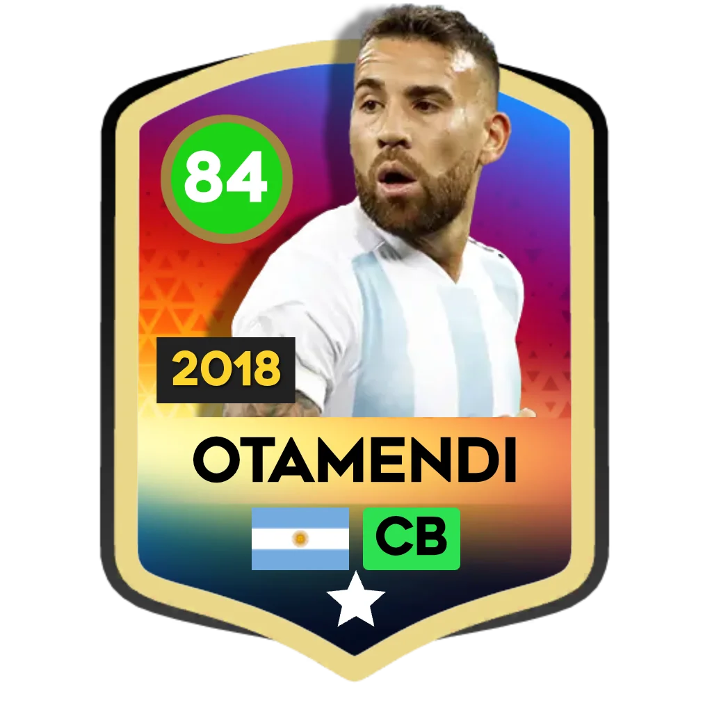 Nicolás Otamendi DLS 26 Card