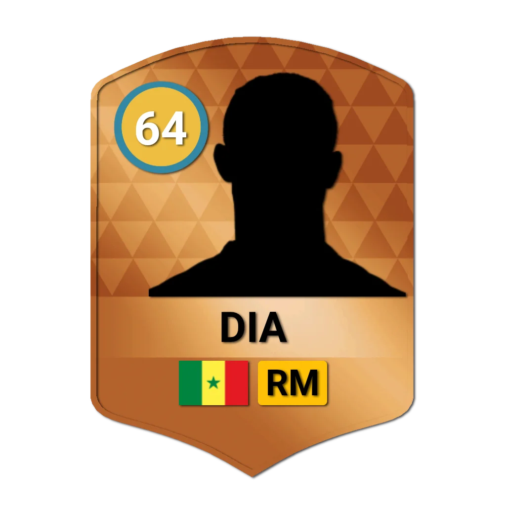 Issiar Dia DLS 26 Card