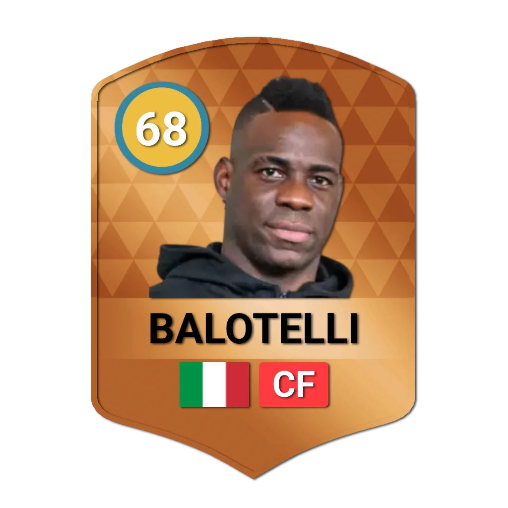 Mario Balotelli DLS 26 Card