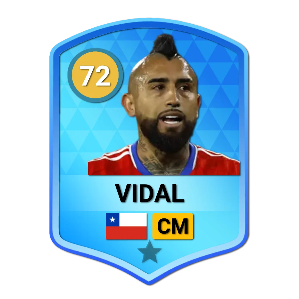 Arturo Vidal DLS 26 Card