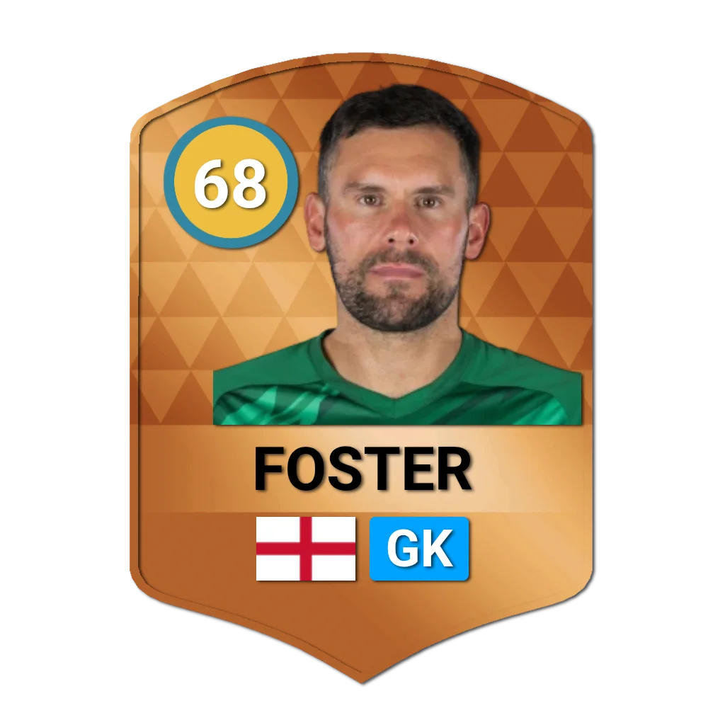 Ben Foster DLS 26 Card