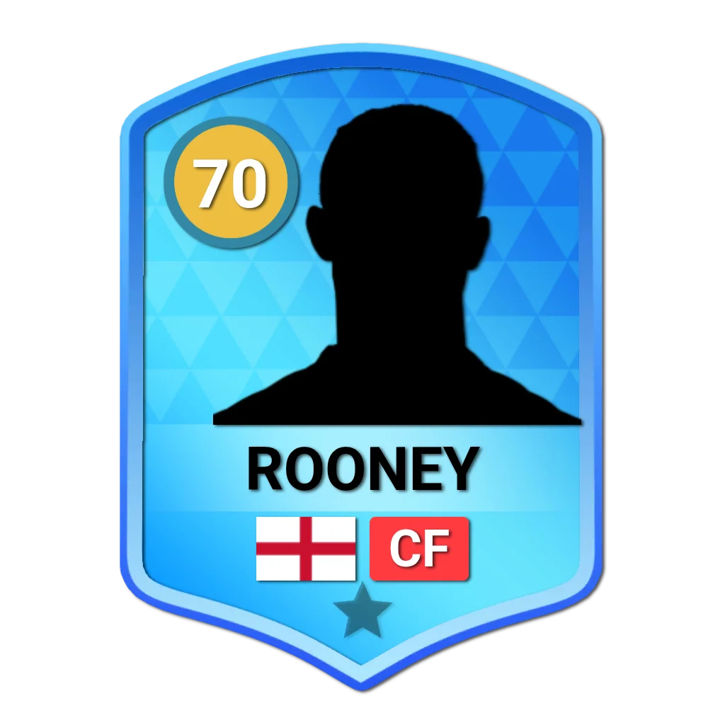 Wayne Rooney DLS 26 Card