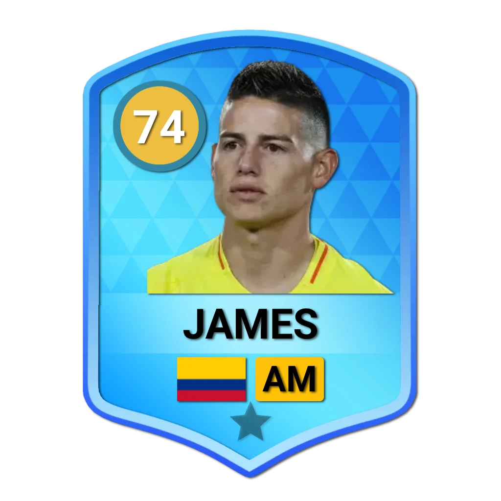 James Rodríguez DLS 26 Card