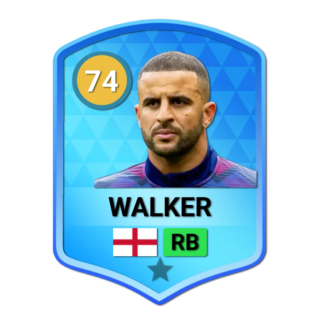 Kyle Walker DLS 26 Card